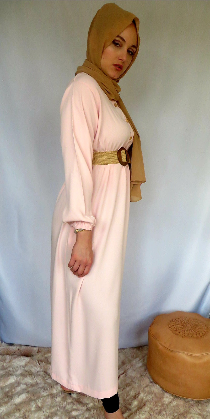 Blush long dress