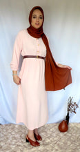 Load image into Gallery viewer, Light pink long dress
