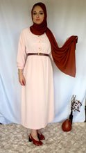 Load image into Gallery viewer, Light pink long dress
