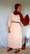 Load image into Gallery viewer, Light pink long dress
