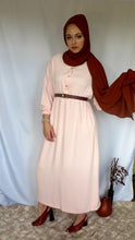 Load image into Gallery viewer, Light pink long dress
