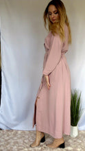 Load image into Gallery viewer, Deep Blush long dress
