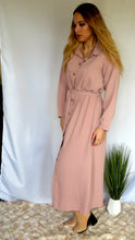 Load image into Gallery viewer, Deep Blush long dress
