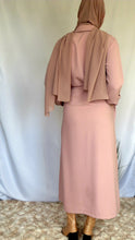 Load image into Gallery viewer, Deep Blush long dress
